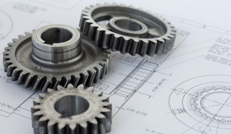 Gear style parts with CAD drawing